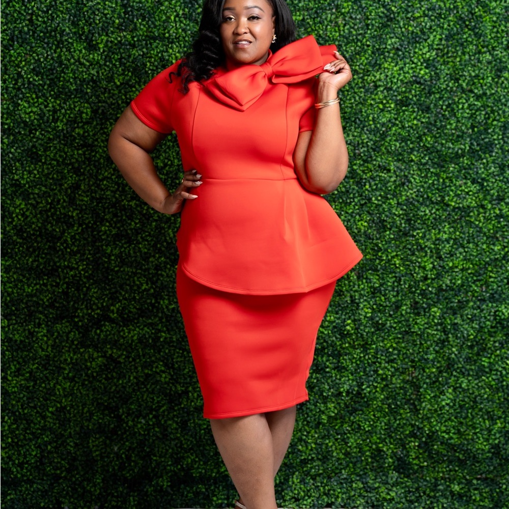 Elegant Red Women's dress